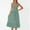 Mint Green Summer Sundress Clearance, variant on BSDJILFG Summer Dresses for Women Tie Front Boho Smocked Dress Spaghetti Strap Flowy Tiered Bodycon Swing A-Line Midi Length Sundresses