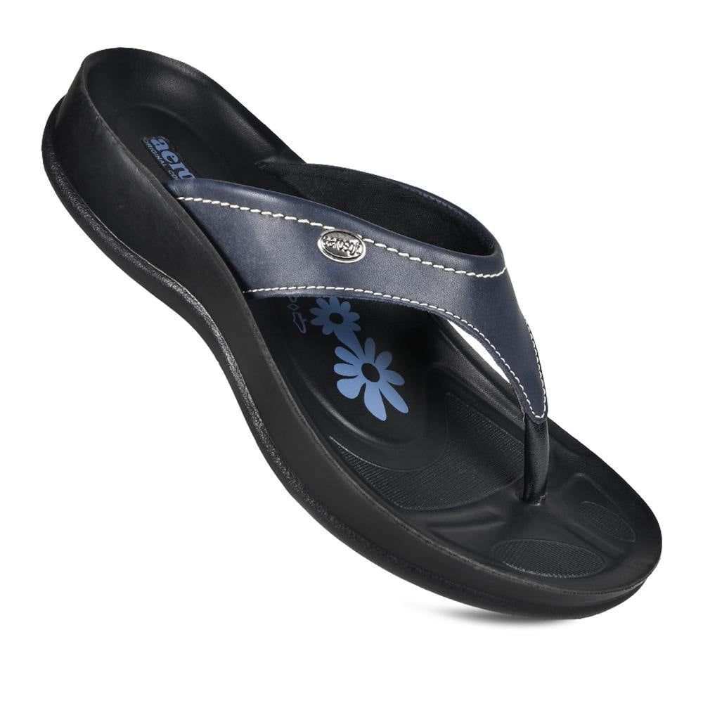 Aerosoft Zeus Comfortable Women s Thong Sandals Walmart