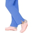 thumbnail image 4 of Med Couture Scrub Pants for Women, Jersey Waist Yoga Bottoms, 6 Pockets with Mid Rise Drawstring Waistband - MC7725, 4 of 7