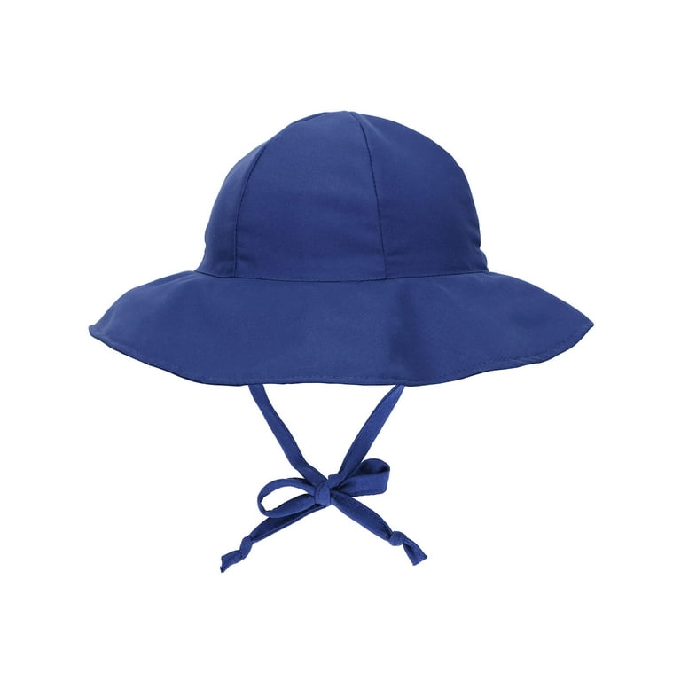 SimpliKids UPF 50 UV Ray Sun Protection Wide Brim Baby Sun Hat Navy 2 4 Years
