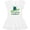 AA-White, variant on Inktastic Fort Lauderdale, Florida Happy Sea Turtle Girls Toddler Dress