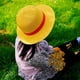thumbnail image 3 of Memfish Straw Hat Anime Costume Caps Madelin Shank Hats Yellow Cosplay Strawhats with String Summer Beach Hats, 3 of 5