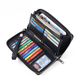 thumbnail image 3 of Cartera de mujer de PU con cepillo antirrobo, billetera de mujer de gran capacidad, billetera de múltiples tarjetas larga, 3 of 5
