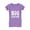 Purple, variant on Big Sister Graphic T-Shirt - Ideal Sibling Gift by Tstars - Girls' Fitted Tee - Celebrate Family Love - Perfect for Announcing New Sibling - High Quality Print - Cotton Kids' Birthday Shirt