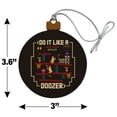thumbnail image 6 of Do it like a Doozer Fraggle Rock Wood Christmas Tree Holiday Ornament, 6 of 7