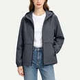 thumbnail image 5 of Vmvidoty Raincoats for Women Cycling Sun Protection Lightweight Rain Jackets Waterproof Windbreaker Packable Hooded Jacket, 5 of 8