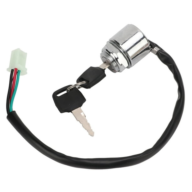 Interruptor de Llave de Encendido de 4 Cables para 50CC 70CC 90CC 110CC 125CC 250CC ATV Quad Dirt Scooter Motocicleta