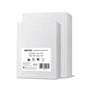 Wevac Lite 250 Pcs Vacuum Sealer Bags 6" x 10"(100), 8" x 12"(150),Pre-Cut Vacuum Seal Bags for Food, Clear