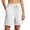 White, variant on Women's Casual Shorts Drawstring Stripe Elastic Waist Loose Fit Straight Shorts With Pockets