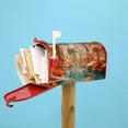 thumbnail image 4 of Lsque Fantasy Underwater Jellyfish Mailbox Cover Standard Size ,Magnetic Mailbox Covers Post Wraps Letter Box Cover -21x18 in, 4 of 9