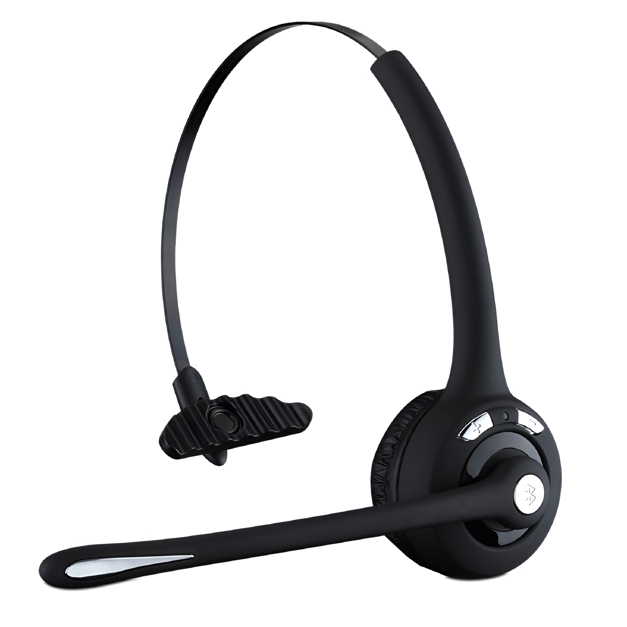 GJX 2026 New Trucker Bluetooth Headset,Wireless Headset with Microphone for Pc,Bluetooth Headset with Microphone Noise Cancelling,For Cell Phones,Computer,Truck Drivers