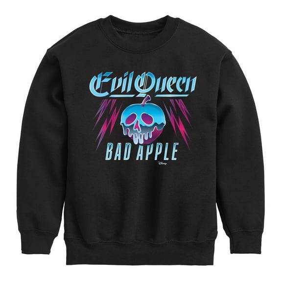 Disney Villains - Evil Queen Bad Apple - Toddler & Youth Crewneck Fleece Sweatshirt