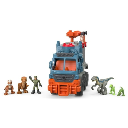 imaginext jurassic world dinosaur hauler gift set walmart com