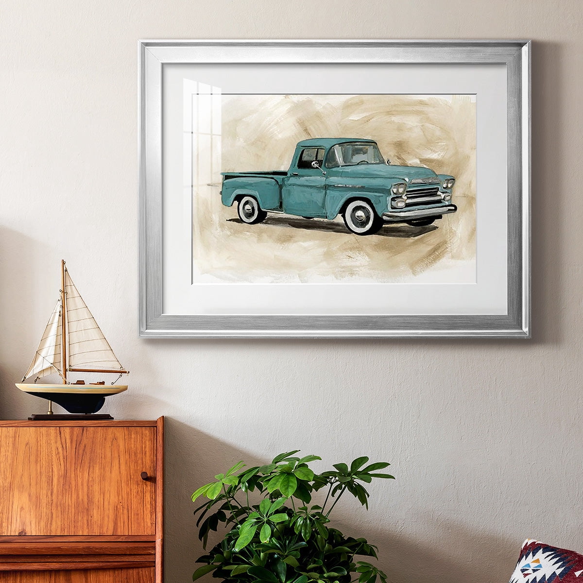 Pickup III Premium Framed Print - Ready to Hang