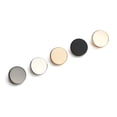 thumbnail image 5 of 30PCS Metal Flat Mirror Buttons - Alloy Hand-stitched Fasteners for Suits, Shirts, Overcoats, 5 of 5