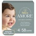 thumbnail image 2 of Pampers Amore Baby Diapers Size 4, 58 Count (Select for More Options), 2 of 13