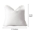 thumbnail image 3 of Pklyzj Pillow Covers 1Pack Bohemian Wind Washed Cotton Tassel Solid Color Pillow Set Living Room Sofa Lumbar Cushion Cushion Bedroom on Clearance, 3 of 6