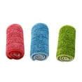 thumbnail image 3 of KALLORY 3Pcs Dust Mop Cloth for Kitchen Cleaning Washcloth Mop with Cloth and Fiber Materials, 3 of 8