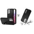 thumbnail image 2 of BD Tough Rugged Cover Designed for Samsung Galaxy A53 5G Case - (Black) Impact Resistant Hybrid Protector Stand Case with Screen Protectors (2-Pack) Tempered Glass, 2 of 4