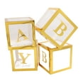 thumbnail image 1 of <p>Balloon Blocks, 4PCS Multifunctional Transparent Design Easy Assembly Proposal Decoration Box  For Marriage Proposal</p>, 1 of 7