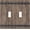 Rustic Wooden, variant on Modern Abstract Teal Blue 2-Gang Decorative Rocker Wall Plate Country Grunge Style Paint Brush Graffiti Design Gfci Dimmer Compatible Light Switch Cover for Living Room & Smart Homes