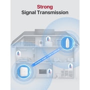 X-Sense WiFi Thermometer Hygrometer with App Control, Indoor Temperature and Humidity Sensor for Home, 3 Sensors with Base Station
