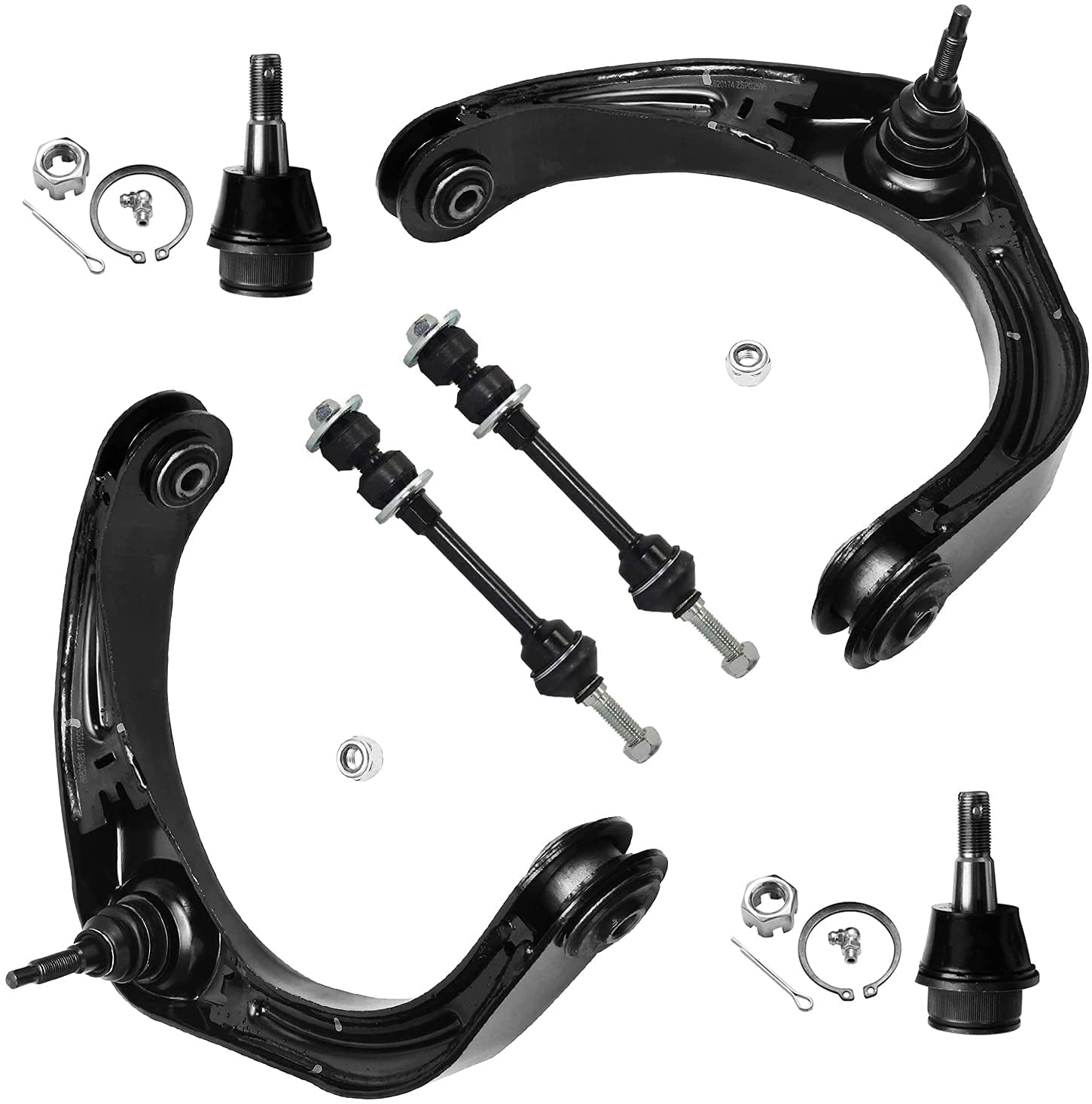 2-Piece Suspension Idler Arm Kit For Dodge Ram Van 3500 1994-2003 – Greasable & OE Spec – K7106