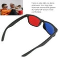 thumbnail image 5 of LIYJTK 3D Glasses,3D Glasses Black Plastic Frame Resin Lens Lightweight Easy Wearing Red Blue Glasses For Movie Games,3D Game Glasses, 5 of 8