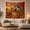 Harvest Barn, variant on Autumn Farm and Pumpkin Landscape Tapestry