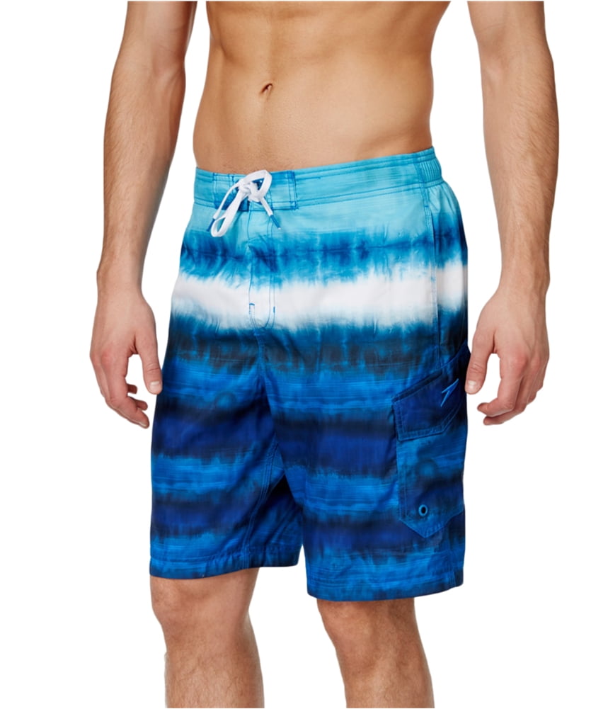 Speedo Speedo Mens Sun Protection Tie Dye Swim Bottom Board Shorts