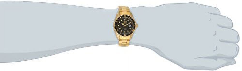 Invicta Men's Pro Diver 17051 Gold Stainless-Steel Quartz Watch