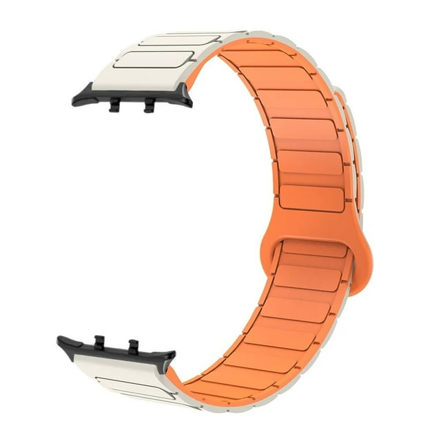 YJD 20mm Magnetic Watch Strap Fit For Honor Watch 5 Armor Style Lightweight Quick Release Silicone Smartwatch Band Unisex