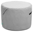 thumbnail image 2 of Tarra Home Universal Outdoor UFCOZ4825PT Patio Round Ottoman Cover, 2 of 10