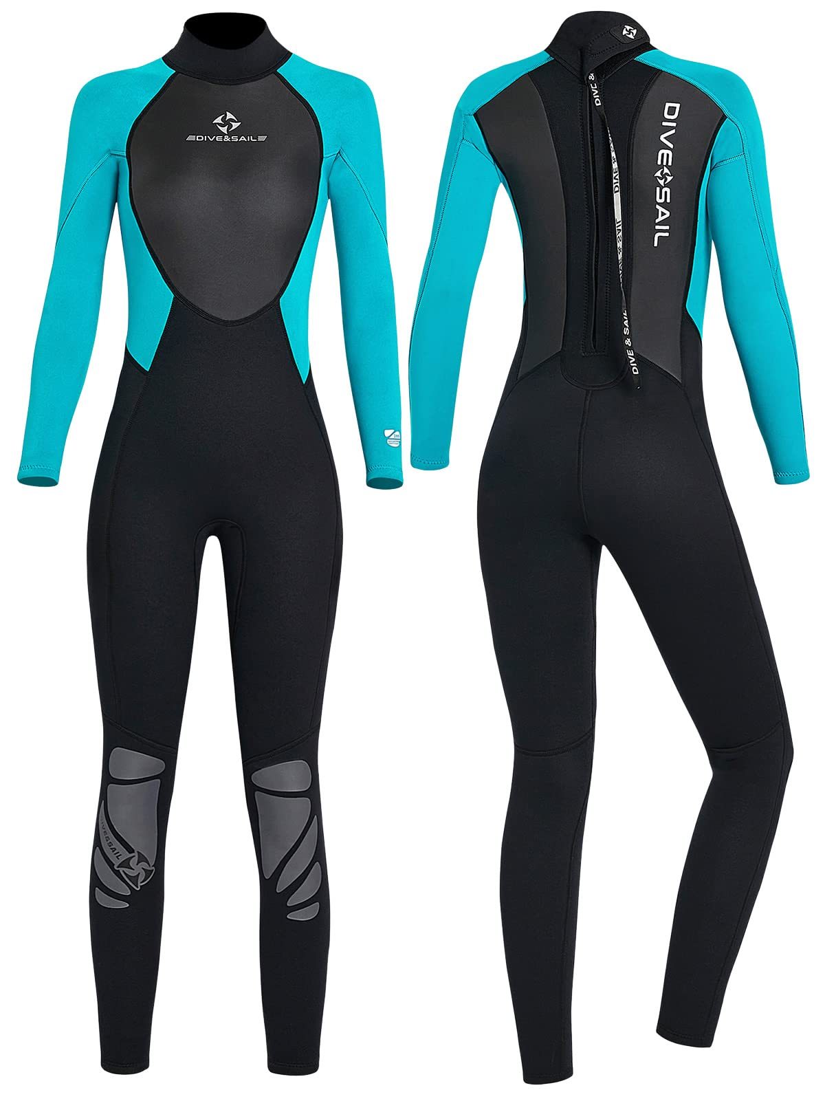 Owntop Wetsuit for Men Women,3mm Premium Neoprene Wet Suit Full Body