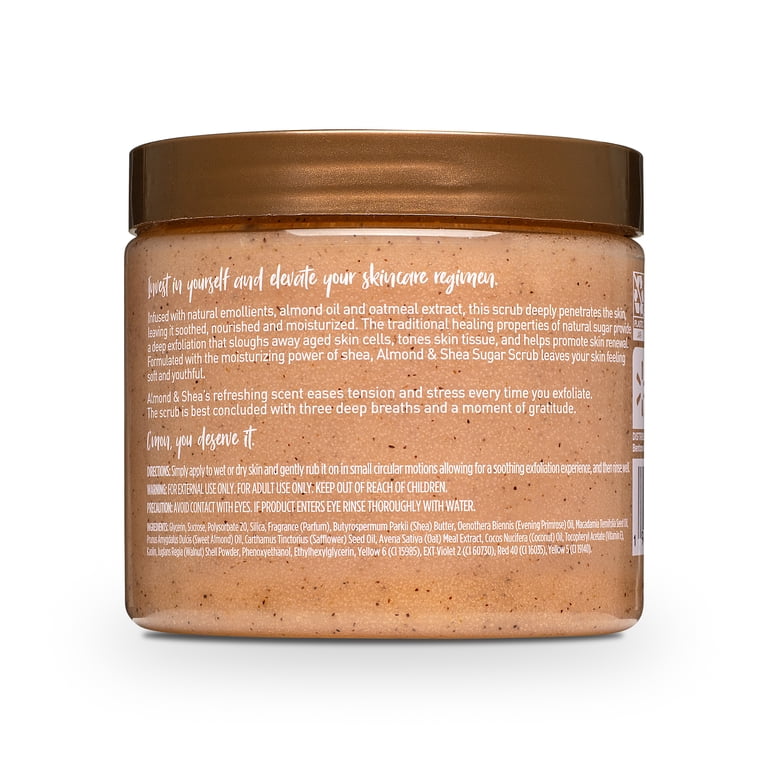 Shea Sugar Scrub, Almond and Shea, 18 oz photo 5