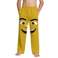 thumbnail image 2 of ATOGUTA Boy Lounge Pants Funny Graphic Sweatpants Athletic Sports Pants for Kids Size 4T-14, Yellow, 2 of 5