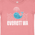 thumbnail image 4 of Inktastic Everett Washington Whale Watching Boys or Girls Baby T-Shirt, 4 of 5