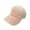 Pink, variant on Mightlink Peaked Cap Adjustable Fleece Solid Color Plush Long Brim Warm Washable Hip-hop Style Baseball Hat for Daily Wear