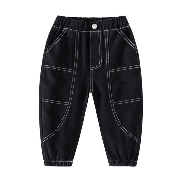 ZHAGHMIN Boys Pants Size 1416 Toddler Children Boys Pull On Soild Sports Jogger Workout Cargo