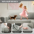 thumbnail image 4 of HDCAXKJ Sectional Couch Covers L Shaped Sofa Cover Stretch Jacquard Corner Sofa Covers for Living Room Non Slip Sectional Couch Slipcovers Furniture Protector,Extra Large,Sliver Gray, 4 of 10