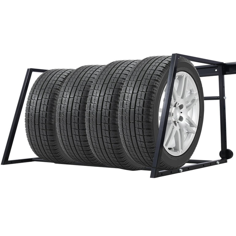Garage Wall Shelf HyLoft Garage Tire Rack Heavy-Duty Wall