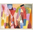 thumbnail image 3 of Paul Klee 18x15 Black Modern Framed Museum Art Print Titled - Movement of Vaulted Chambers (1915), 3 of 5