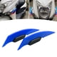 thumbnail image 4 of 2 piezas de de motocicleta Winglets Universal con pegatinas adhesivas fijas para Azul Sharpla Carenado de aleta delantera, 4 of 8