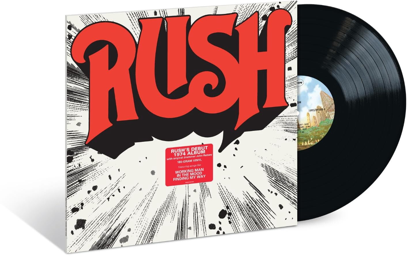 Mercury, Vinyl Record, Rush 2112, Music & Performance - Walmart.com