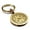 Gold, variant on Stainless Steel Seal of Archangel Thavael Round Medallion Keychain Circle Ring