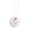 White-7C, variant on Dyegold Christmas Decor Faux Ball Baubles Mini Hanging Ornaments With Santa Snowman Pattern Cute Decor for Xmas Tree Wreath Home Window Christmas Ornaments