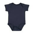 thumbnail image 3 of Rabbit Skins, Baby Soft Fine Jersey Short Sleeve Bodysuit, Denim, 18 Months, 3 of 3