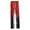 tp0555_red/black, variant on Mens Track Pants Color Block Three Tone Training Jogger Slim Skinny Fit Active Athletic Casual Sportswear