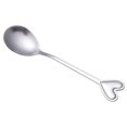 thumbnail image 5 of Stainless Steel Heart Shaped Fork Long Handle Sugar Spoon Tea Coffee Dessert Cutlery Teaspoon Valentine's Day Gift, 5 of 8