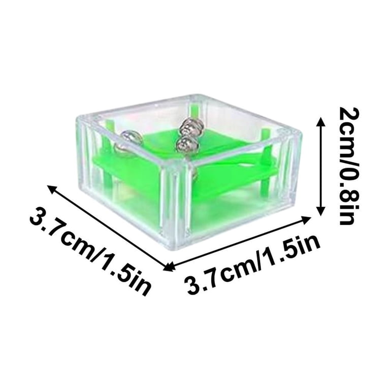 YUNAFFT Mini Cube Puzzle Box Set, Brain Game Maze Puzzle Box 3D